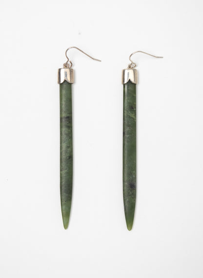 Pounamu Drop Earrings