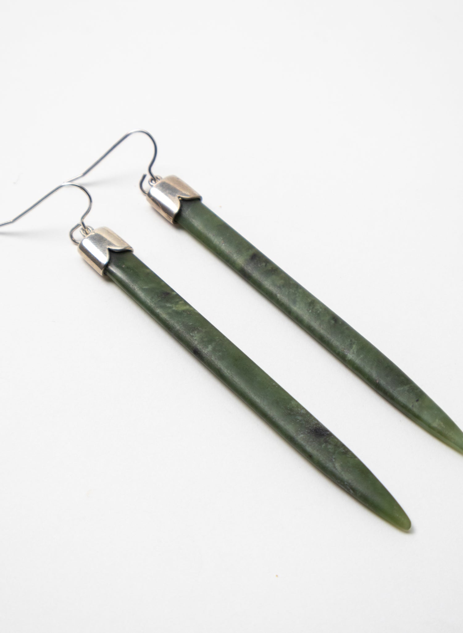 Pounamu Drop Earrings