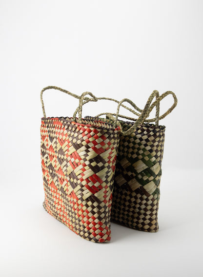 Kete - Orange/Browns/Natural