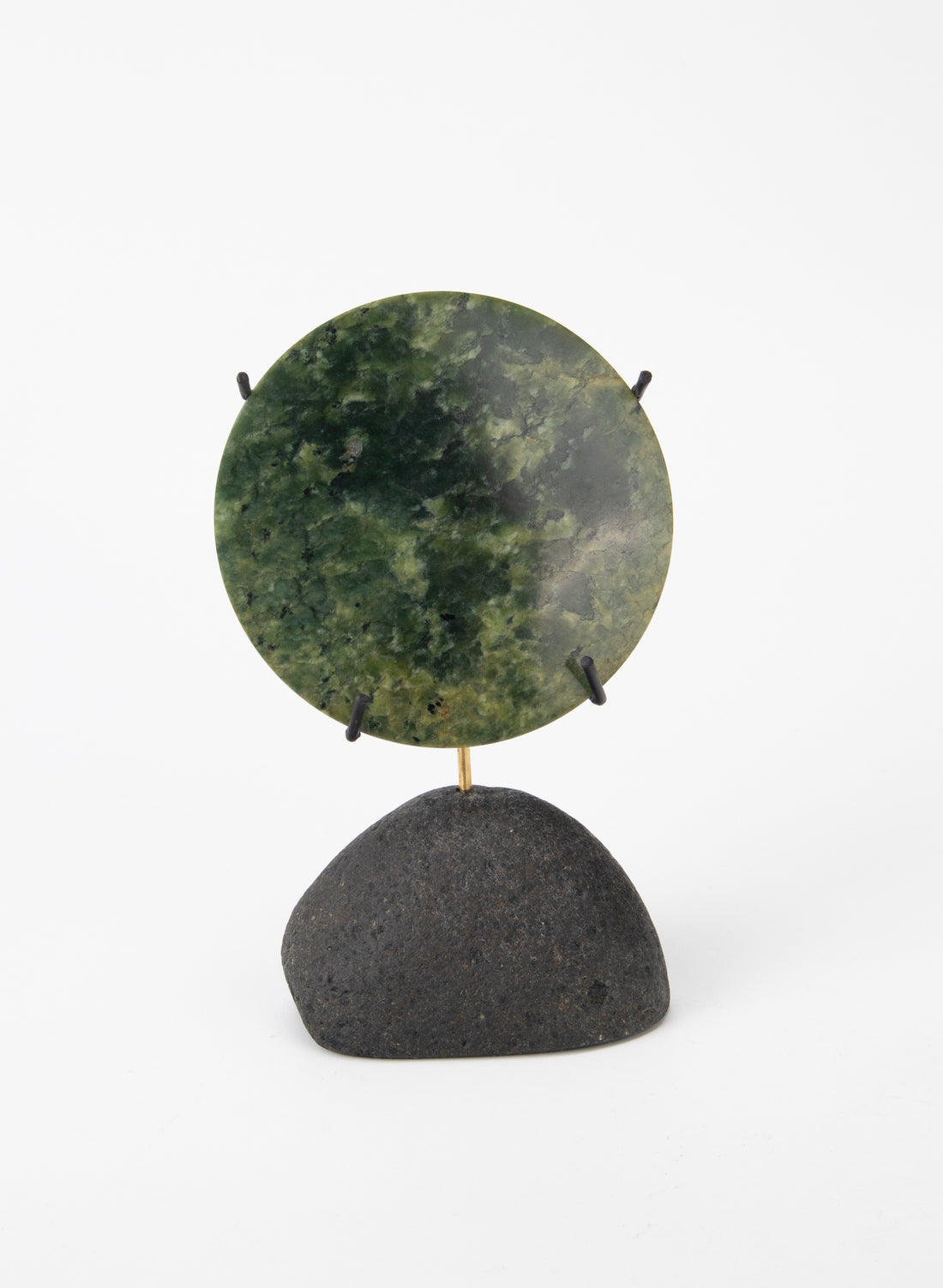Pounamu Disc Sculpture
