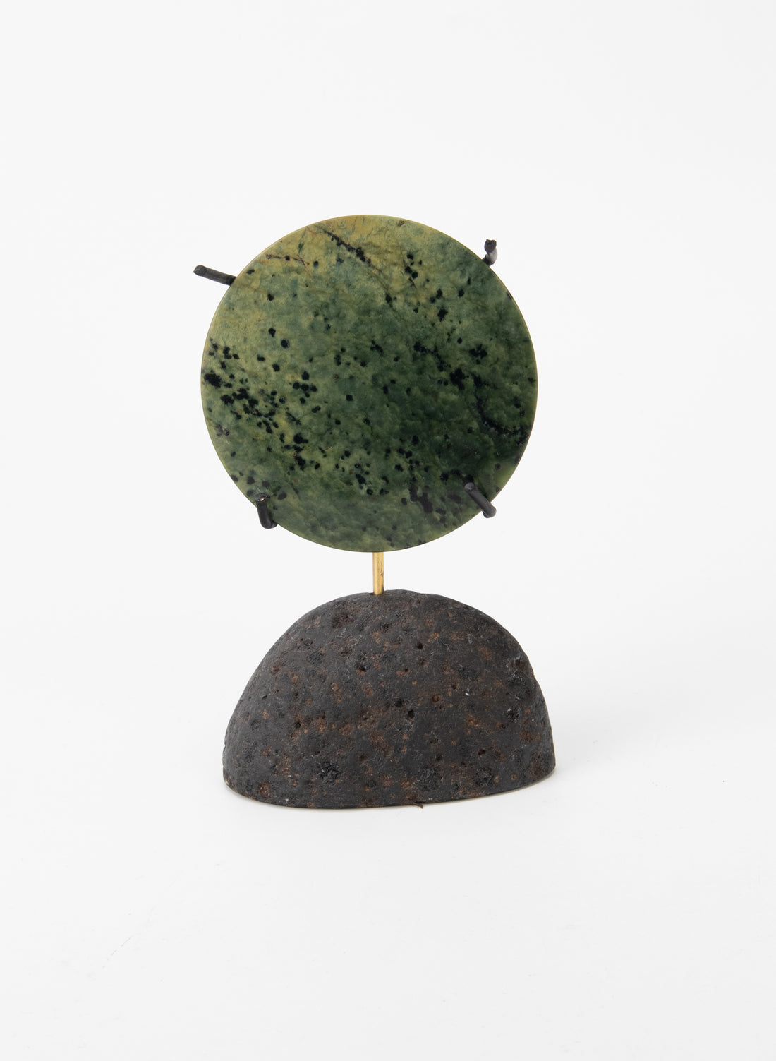 Pounamu Disc Sculpture