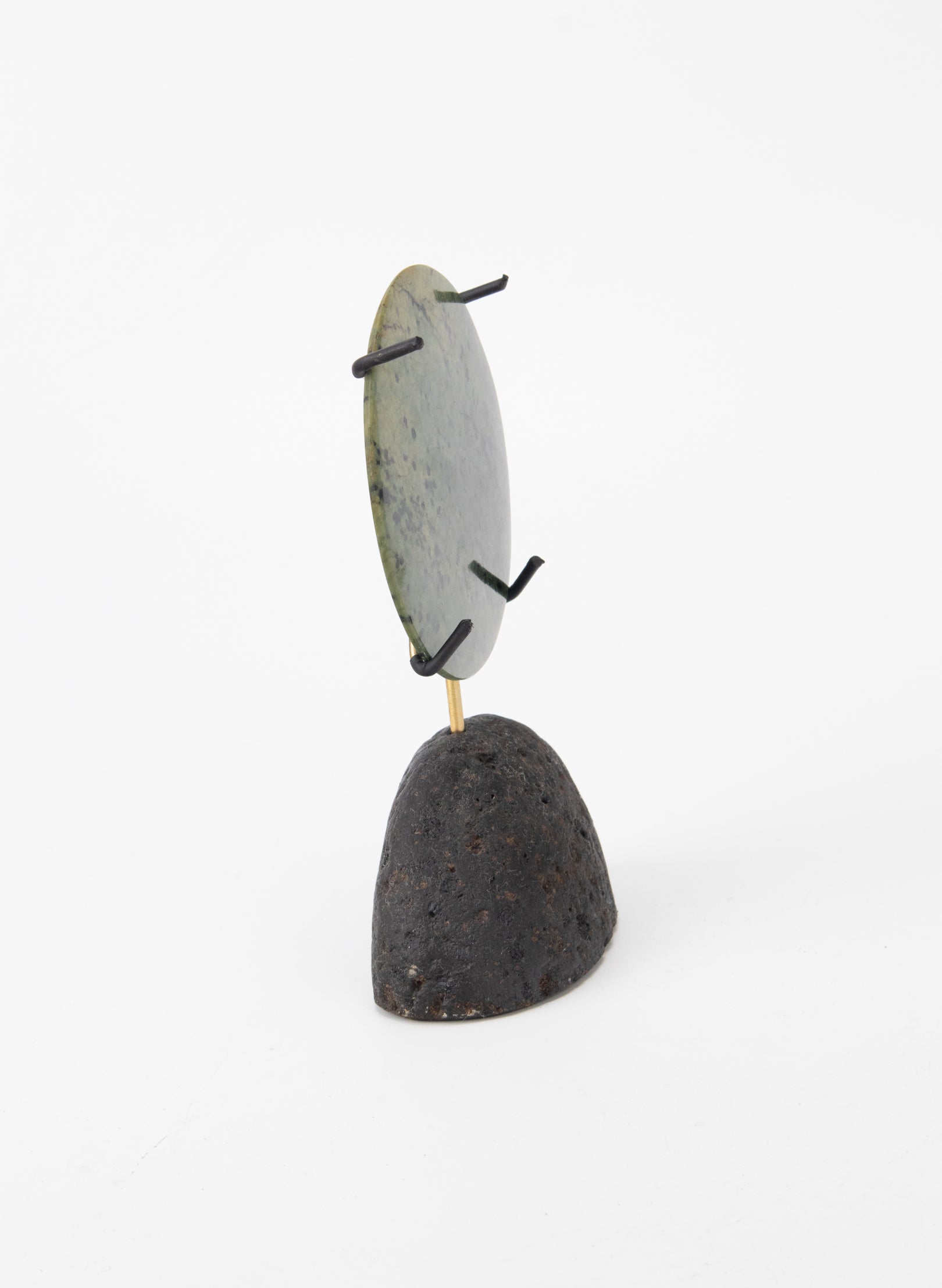 Pounamu Disc Sculpture