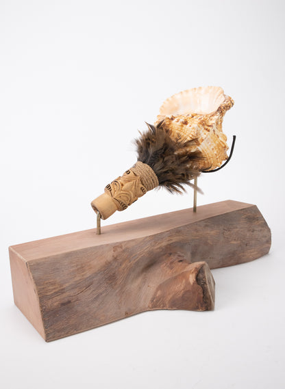 Pūtātara on Stand