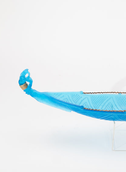 Blue Manaia Canoe