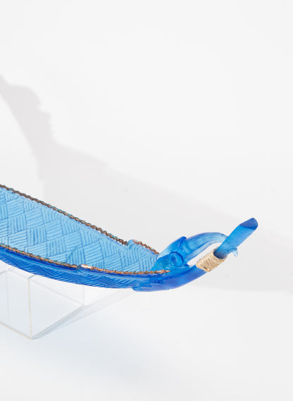 Blue Manaia Canoe