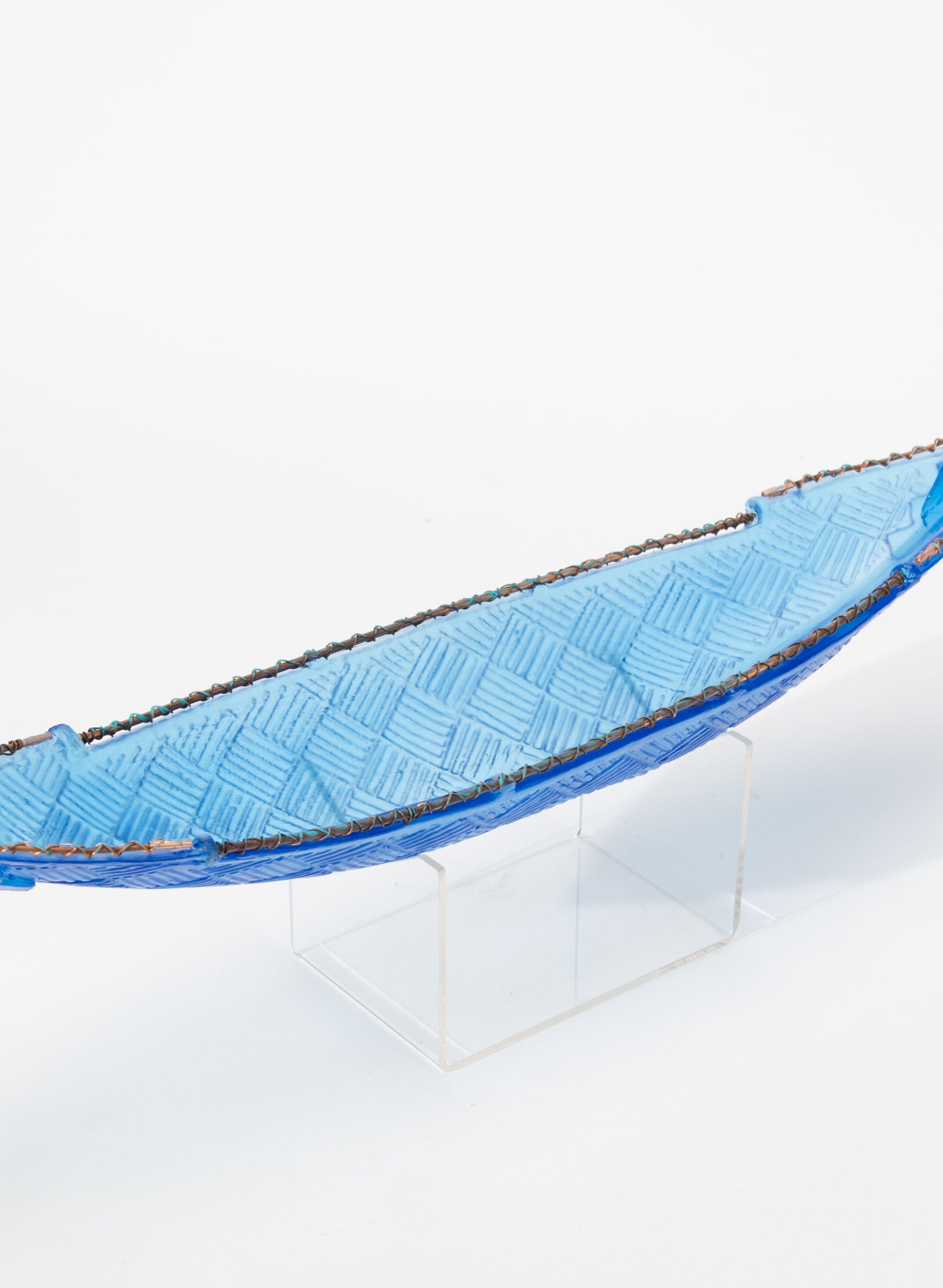 Blue Manaia Canoe