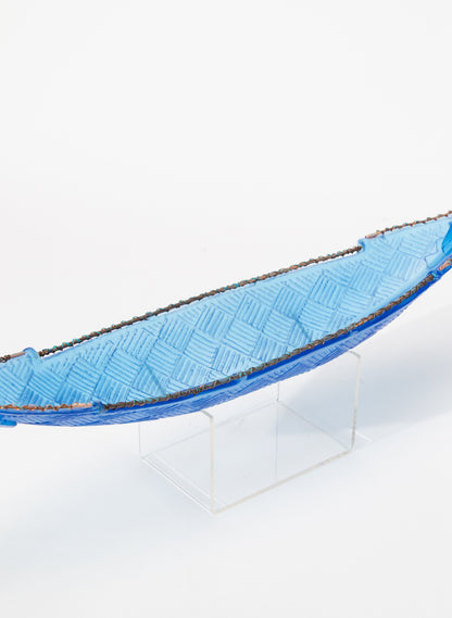 Blue Manaia Canoe