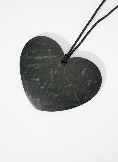 Large Pounamu Heart