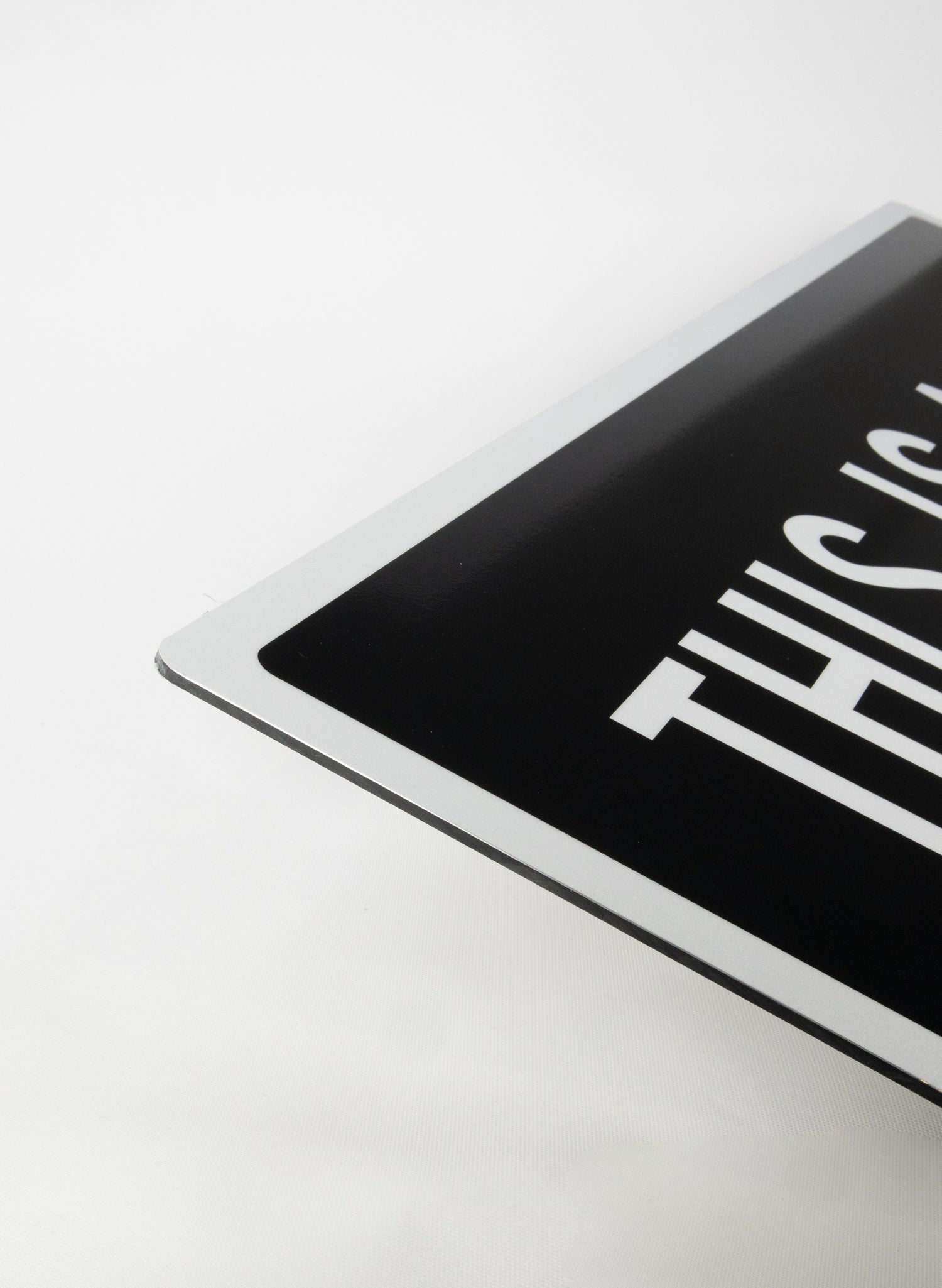 This is a Sign - Black Large