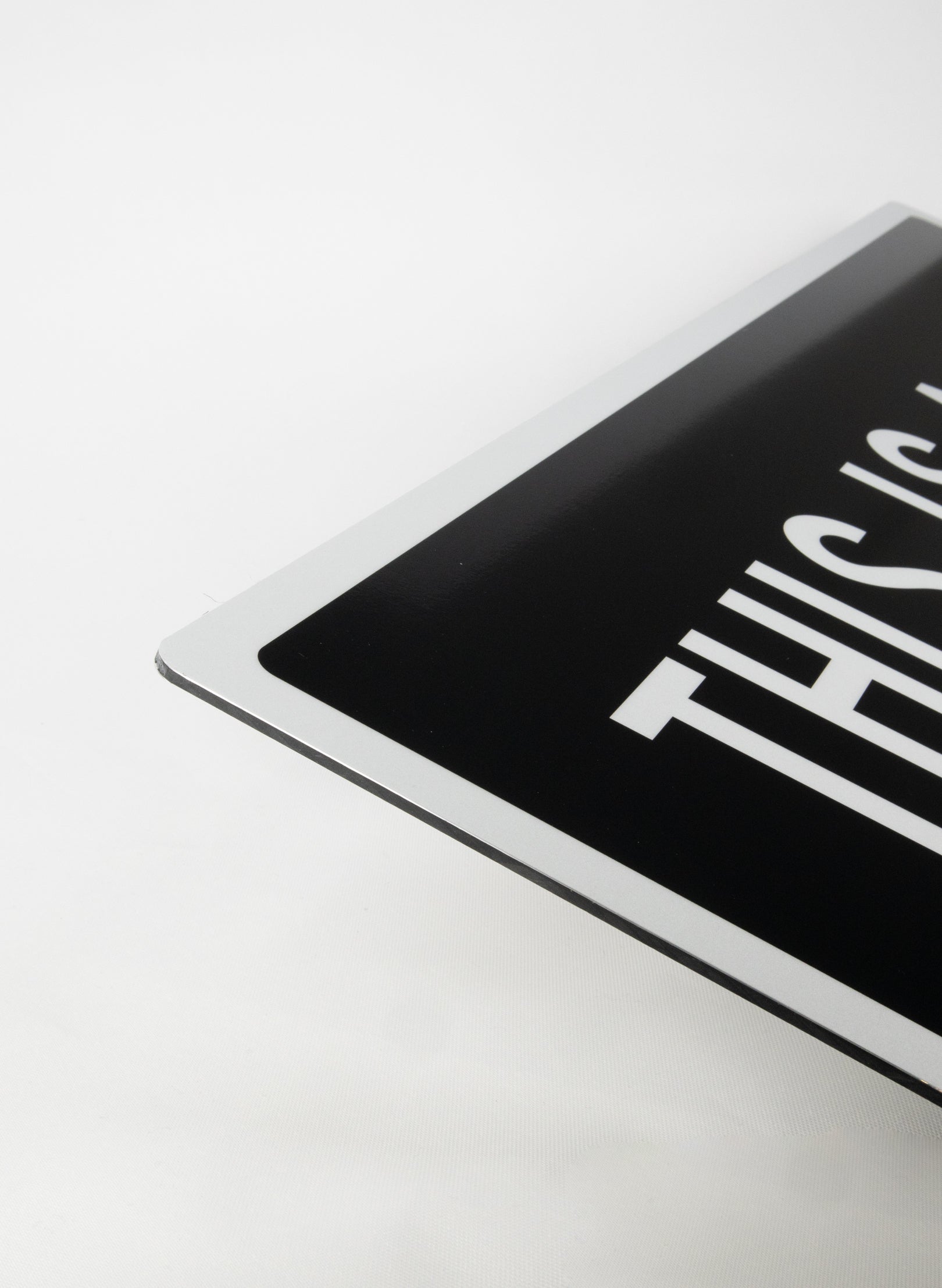 This is a Sign - Black Large