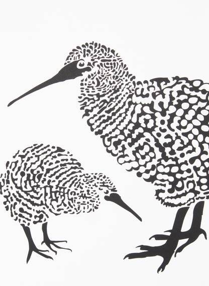 Kiwi | Black - Screen Print