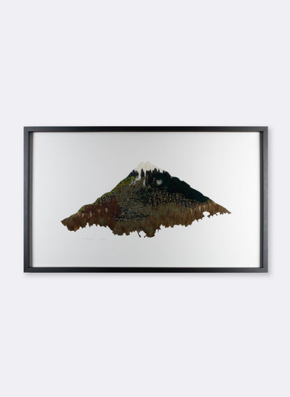 Mt Taranaki - Original Artwork