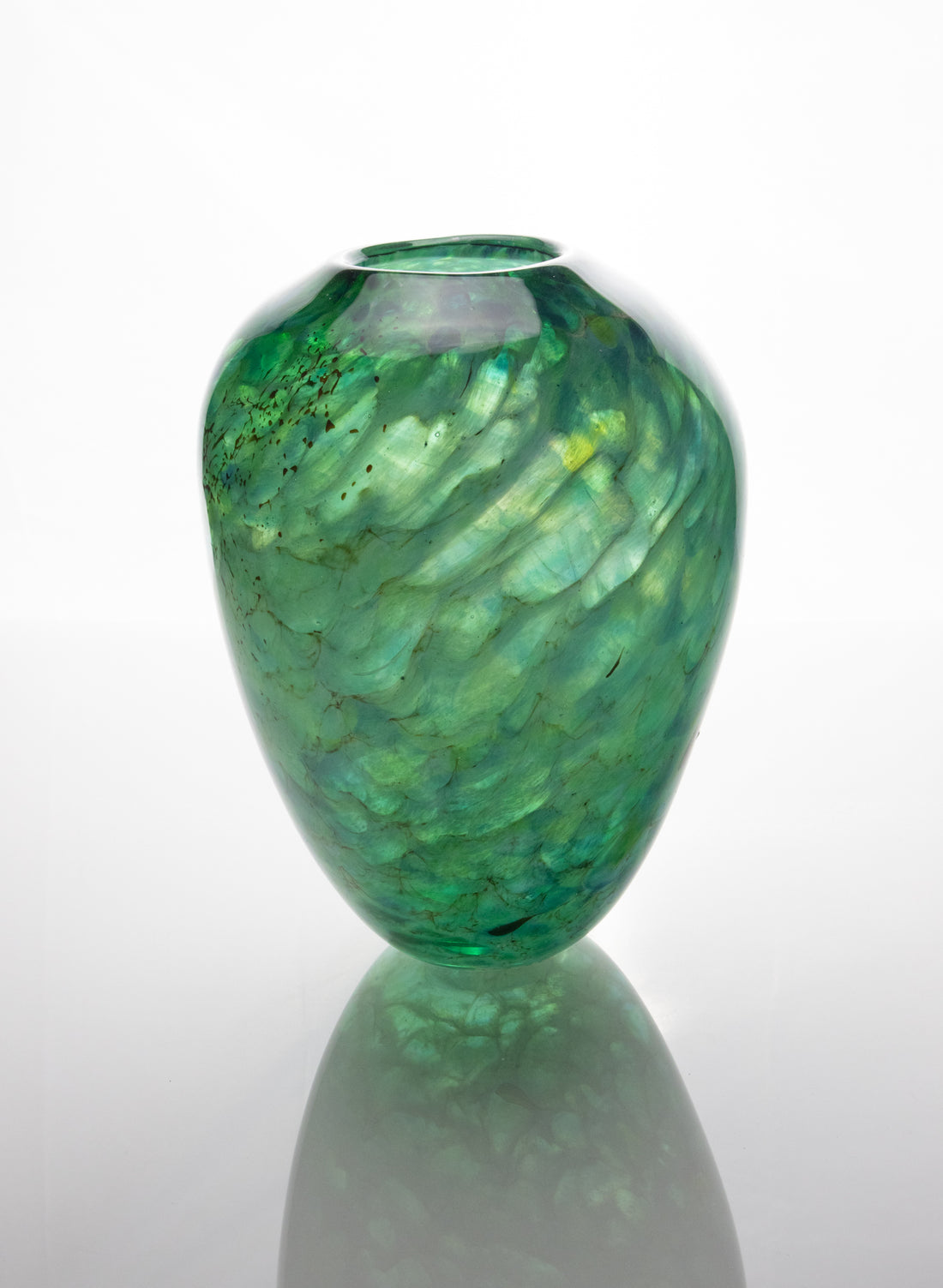 Greenstone Boulder Vase - Large