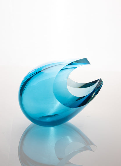 Copper Blue Grace Sculpture