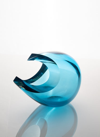 Copper Blue Grace Sculpture