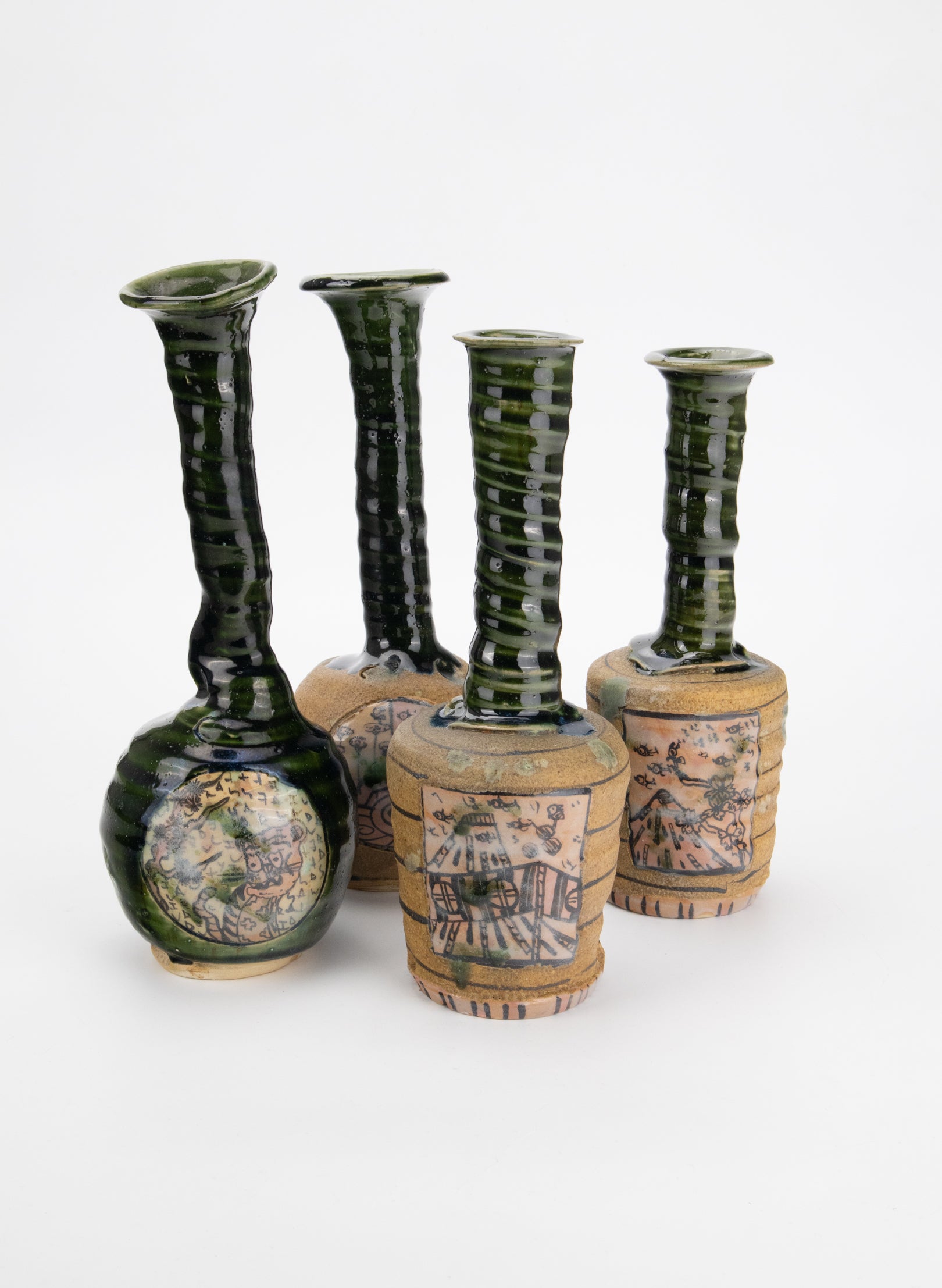 Oribe &amp; Kizeto Long Neck Vase