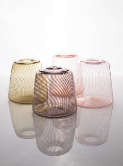 Bouquet Fold Vase - Grape