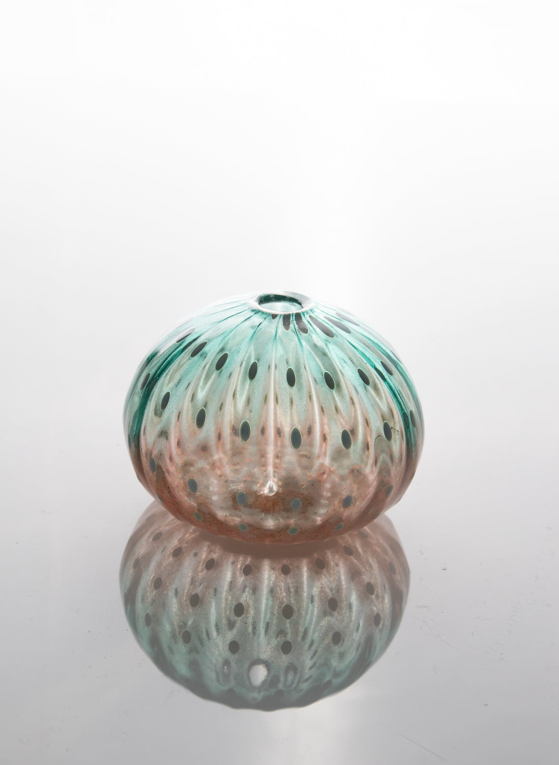 Sea Urchin - Green + Ruby