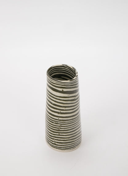 Nerikomi Dark Green Medium Vase