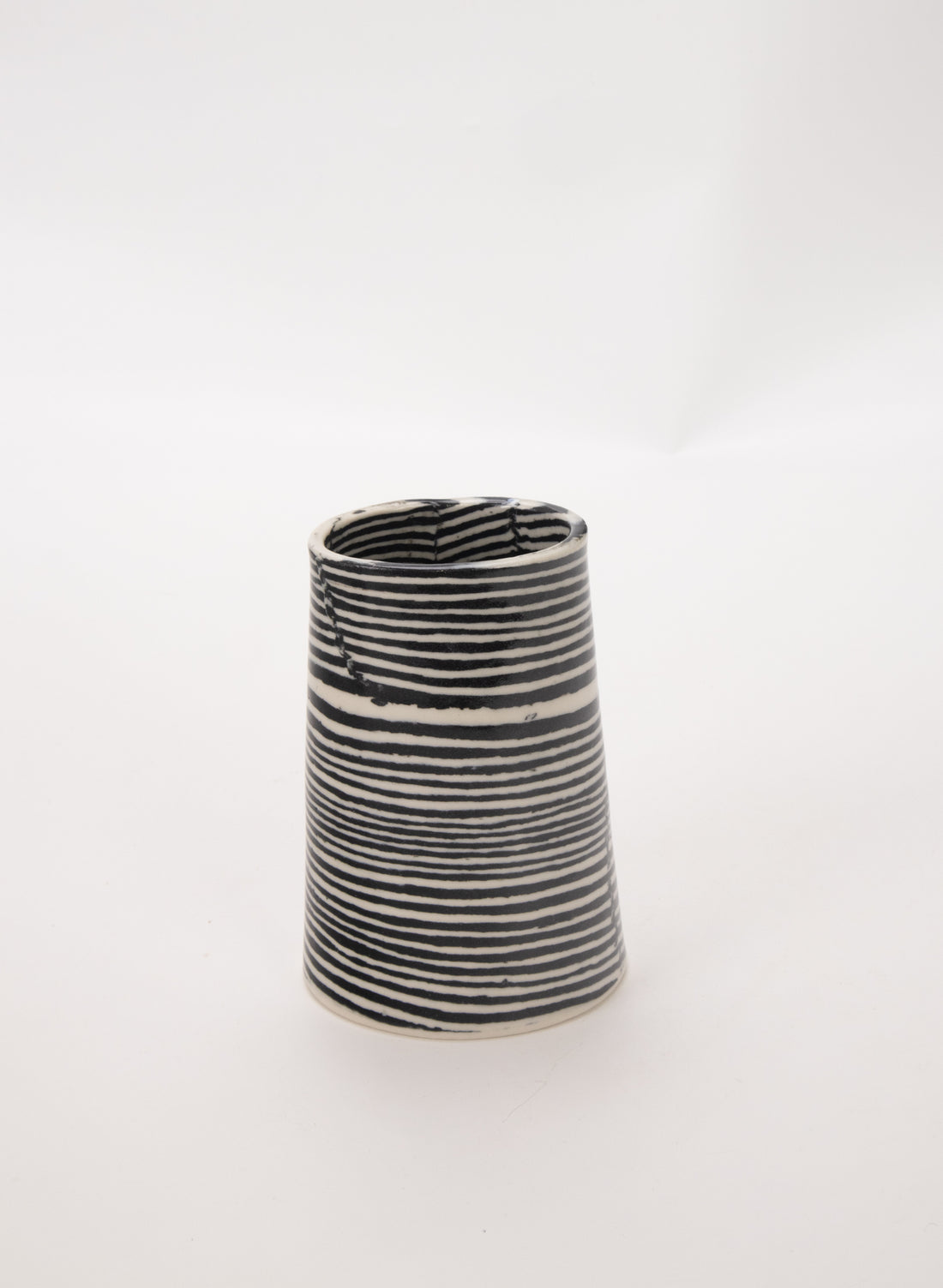 Nerikomi Medium Vase - Black