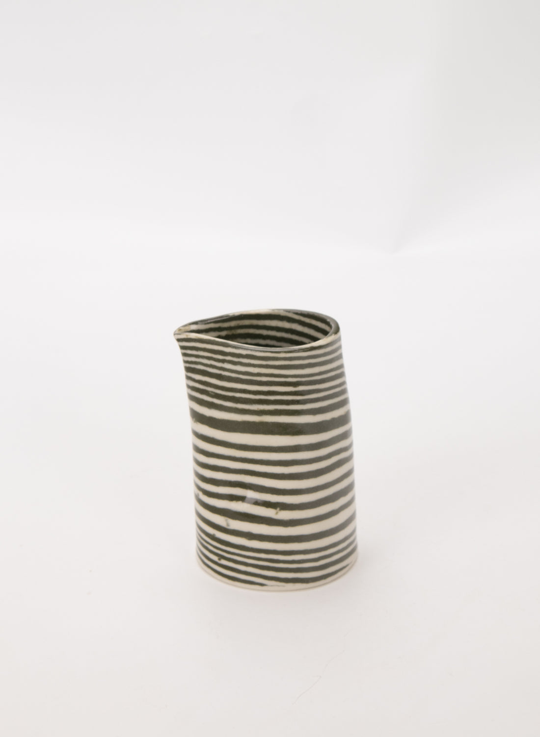 Nerikomi Large Pourer - Dark Green