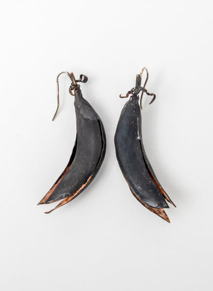 Flax Pod Earrings