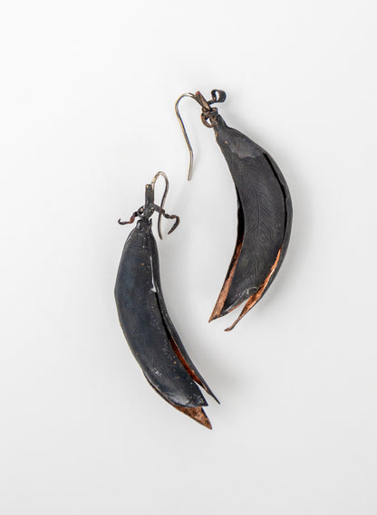 Flax Pod Earrings