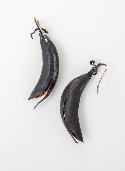 Flax Pod Earrings