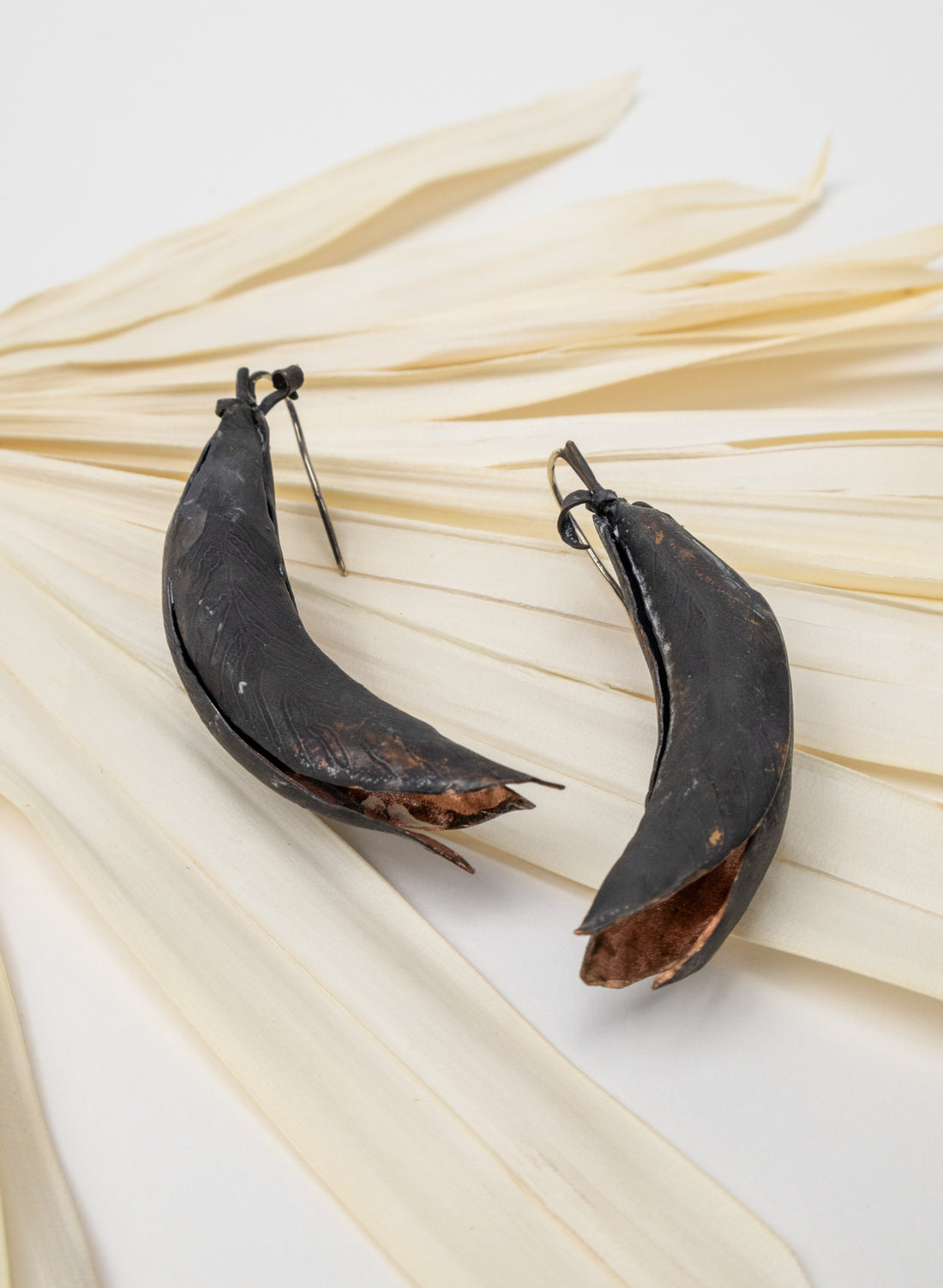 Flax Pod Earrings