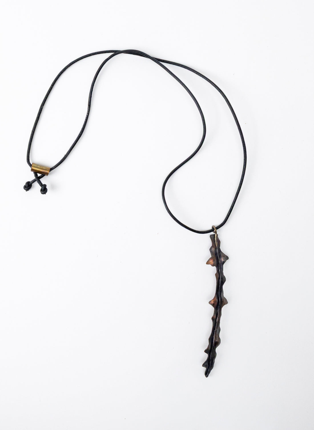 Horoeka Leaf Pendant Copper