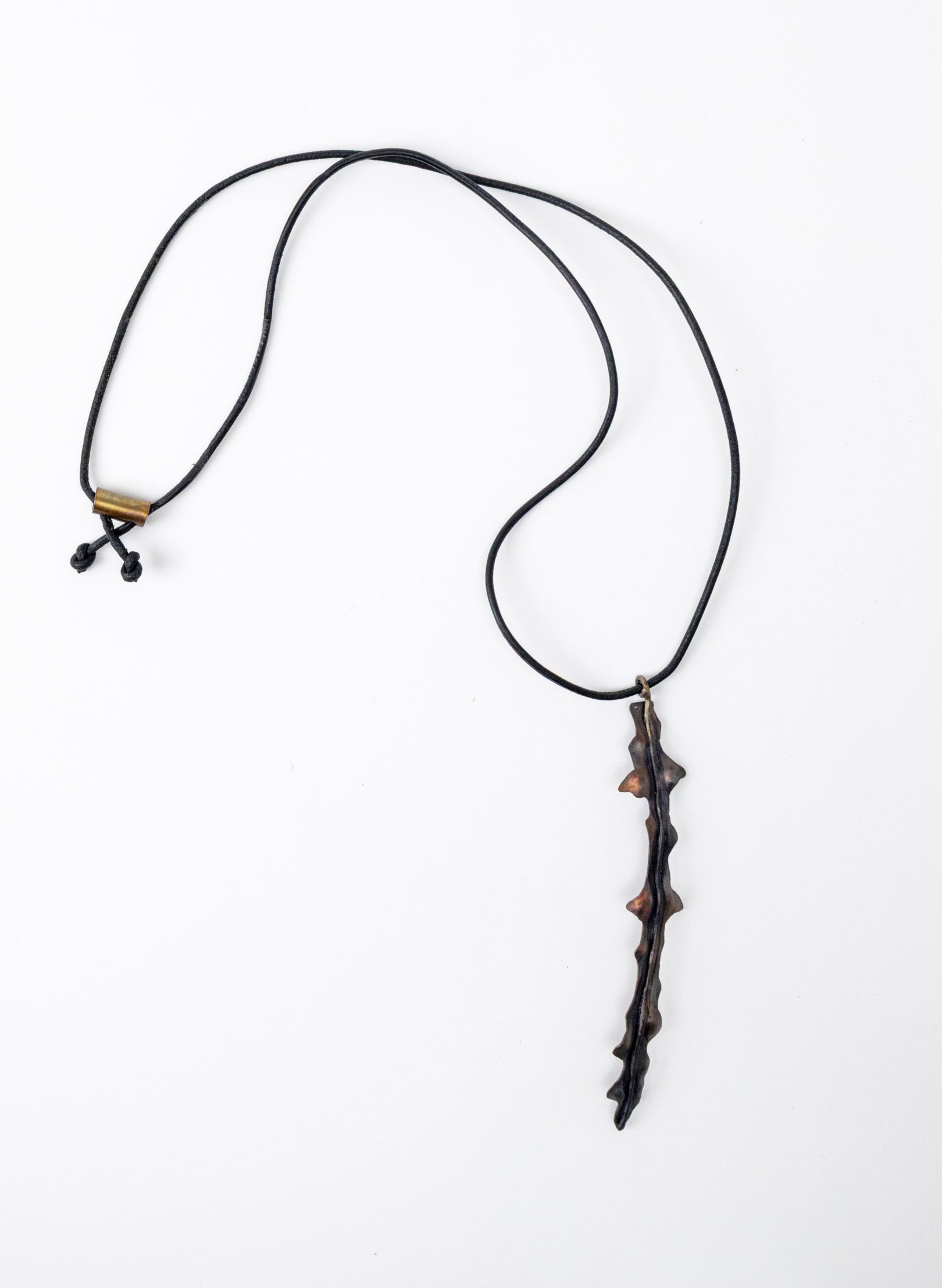 Horoeka Leaf Pendant Copper