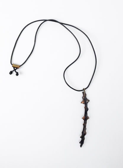 Horoeka Leaf Pendant Copper