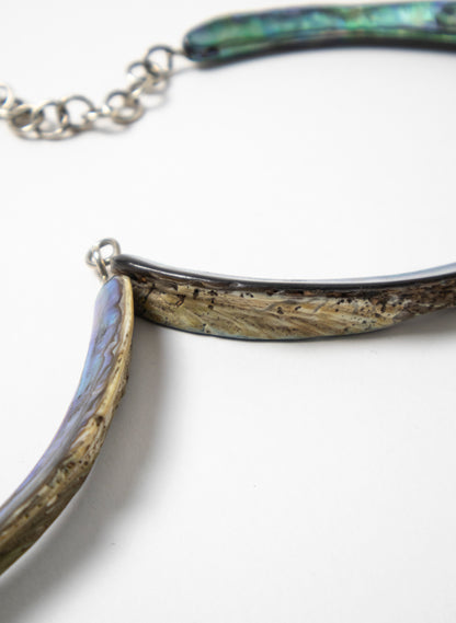 Paua Tusk Necklace
