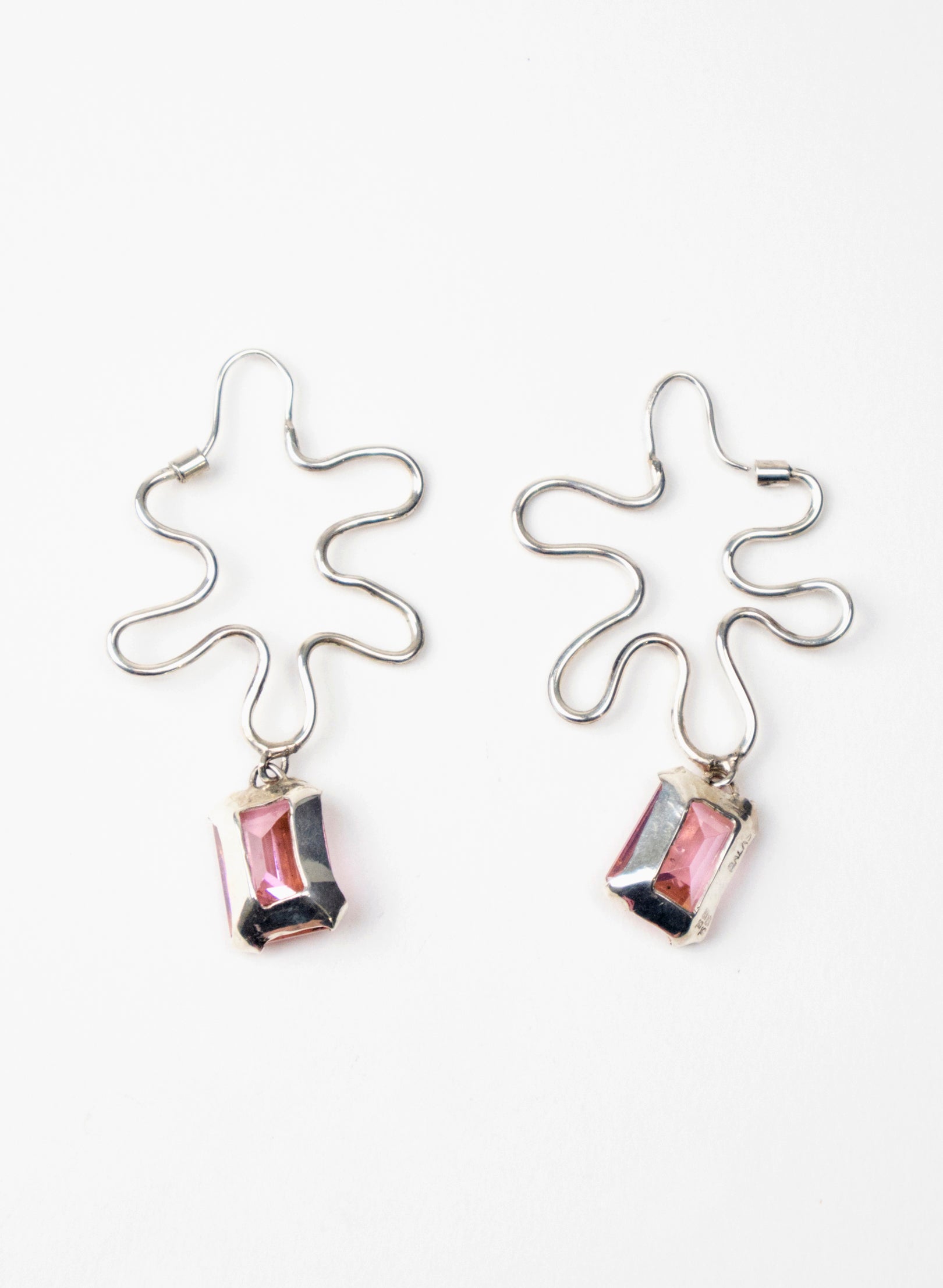 Pink Magnolia Earrings