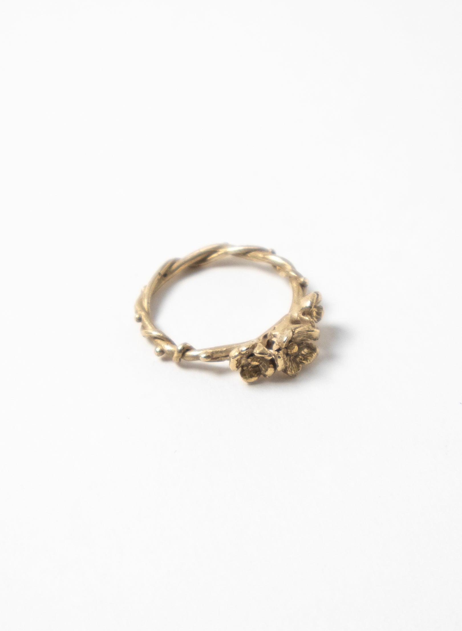 9 ct yellow gold - Enchanted Vine Trail Ring