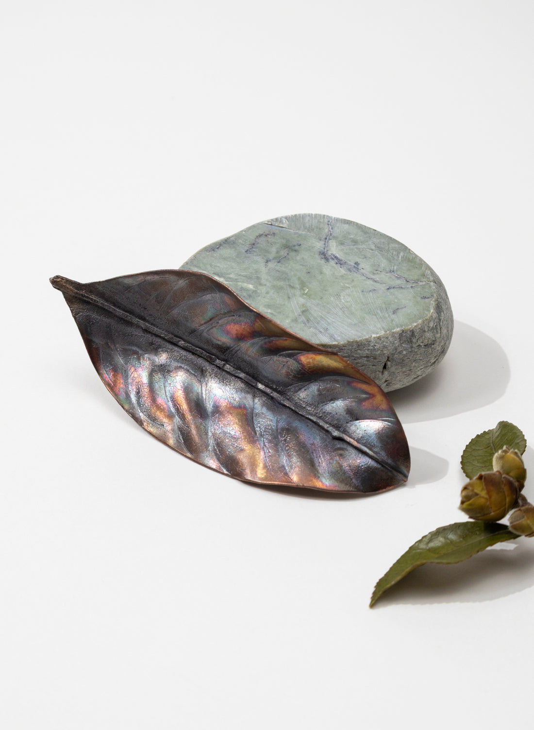 Magnolia Leaf Brooch