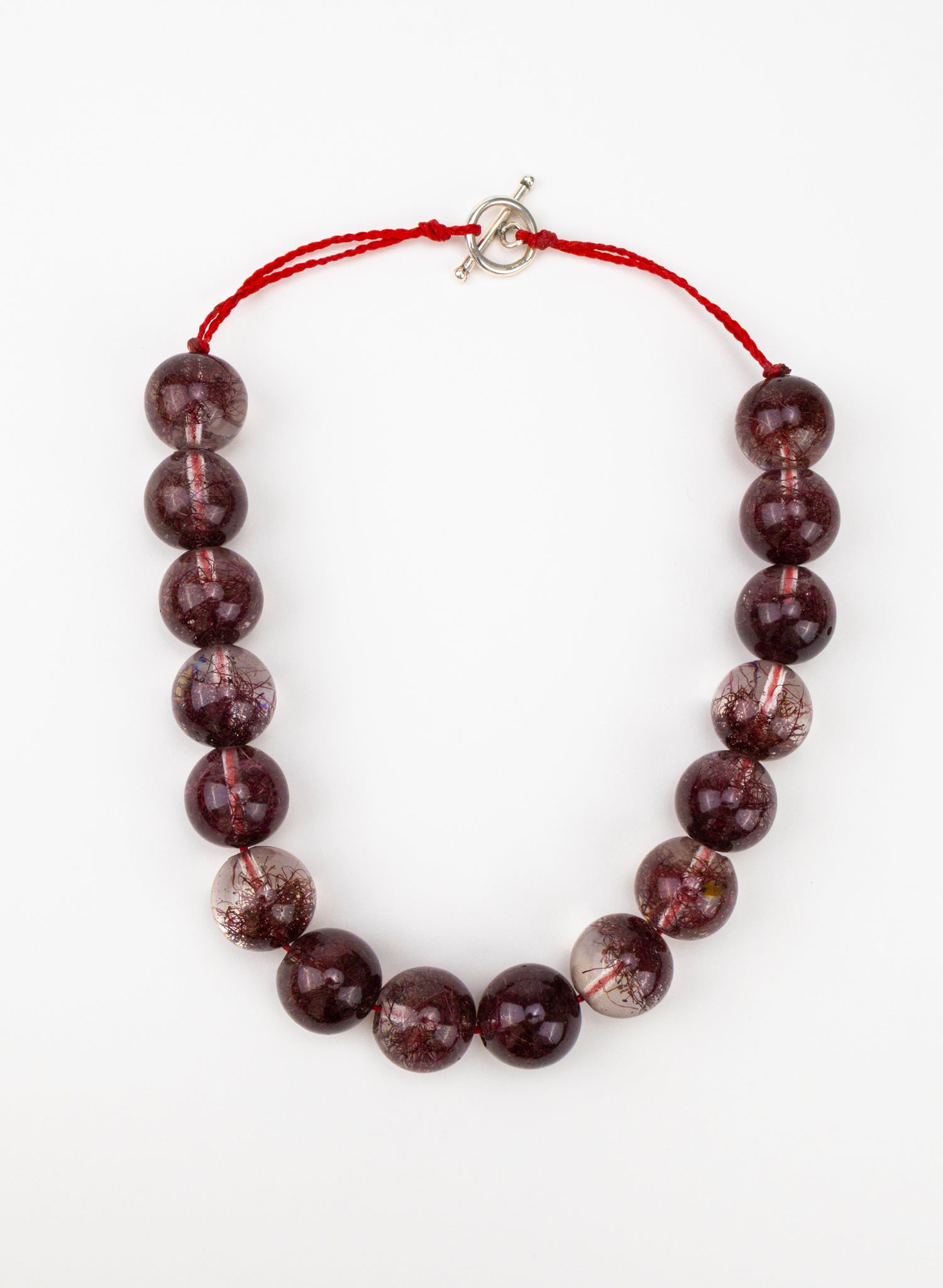 Pōhutukawa Stamens Bead Necklace
