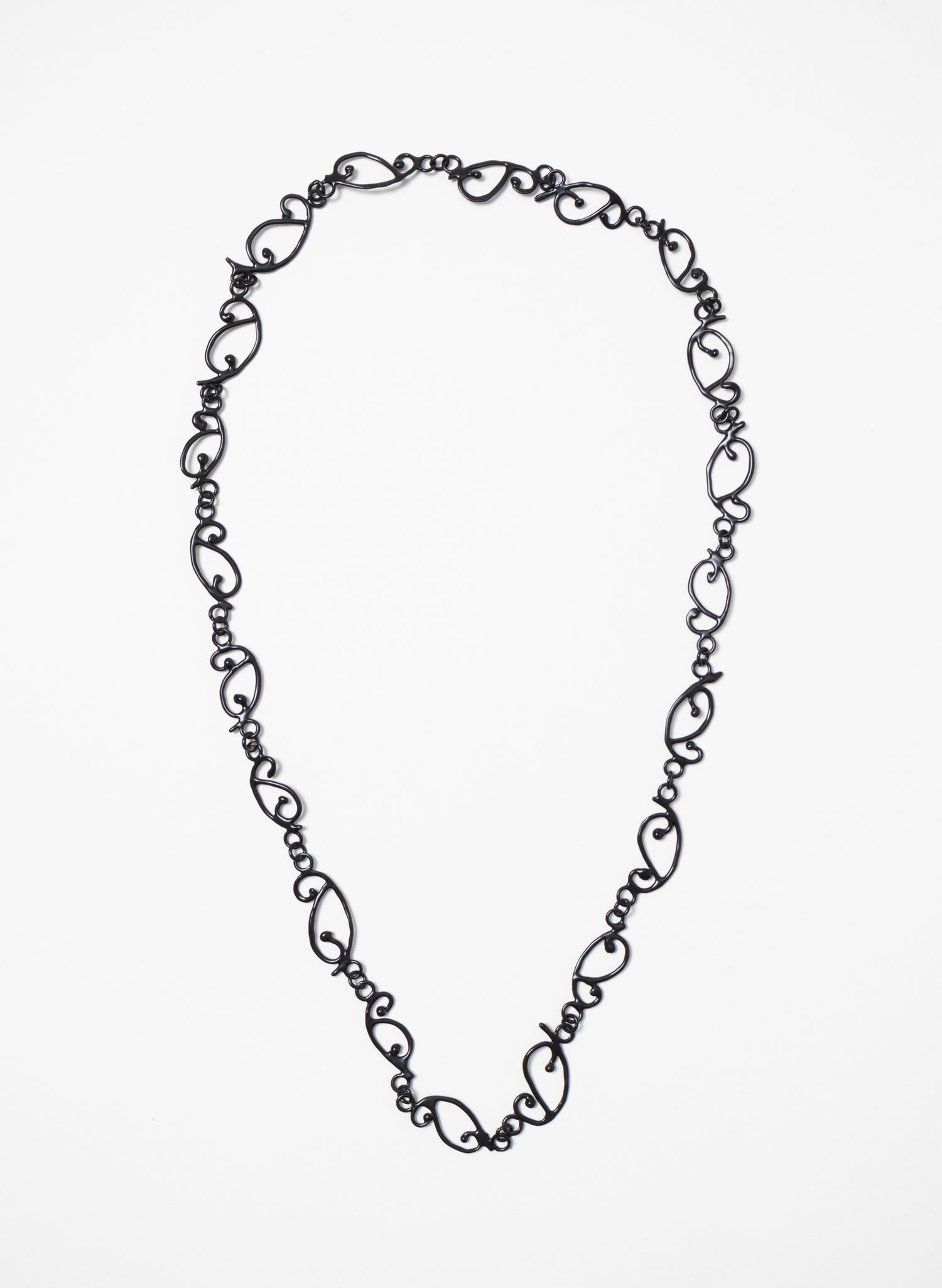 Koru Necklace Bronze/Black