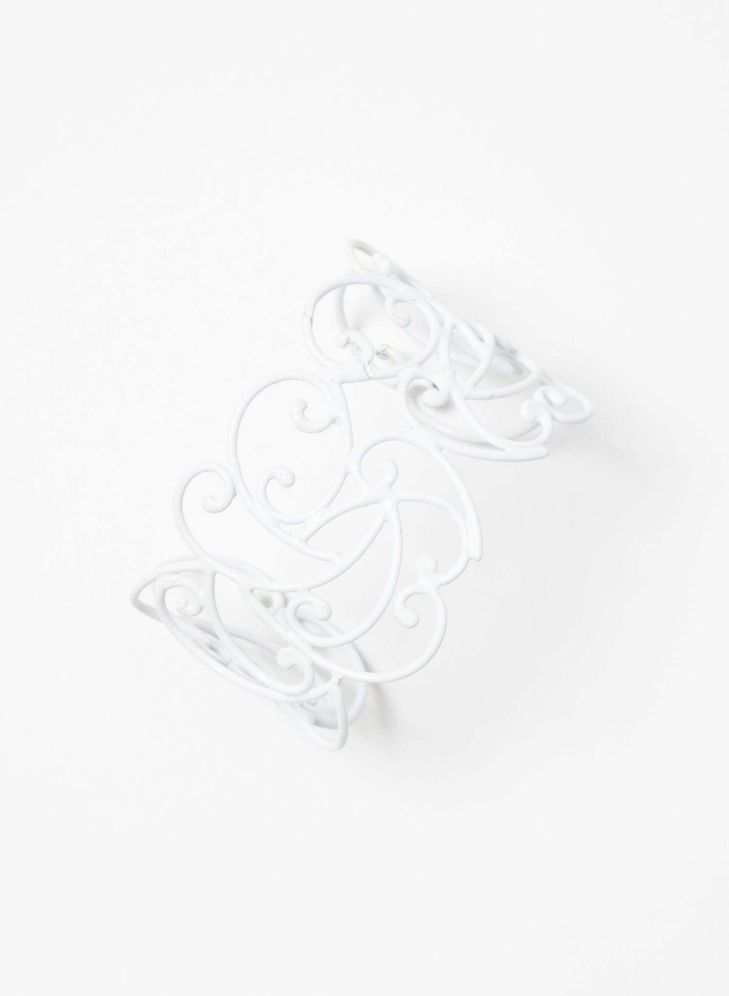 Koru Cuff Bronze/White
