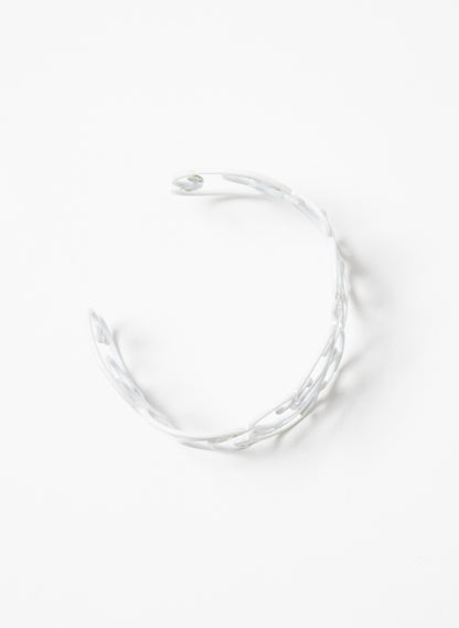 Koru Cuff Bronze/White
