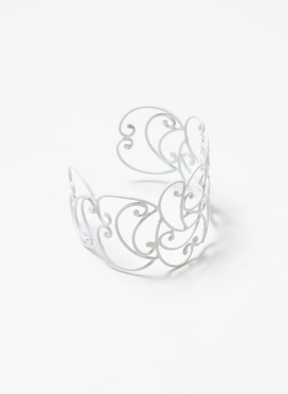 Koru Cuff Bronze/White