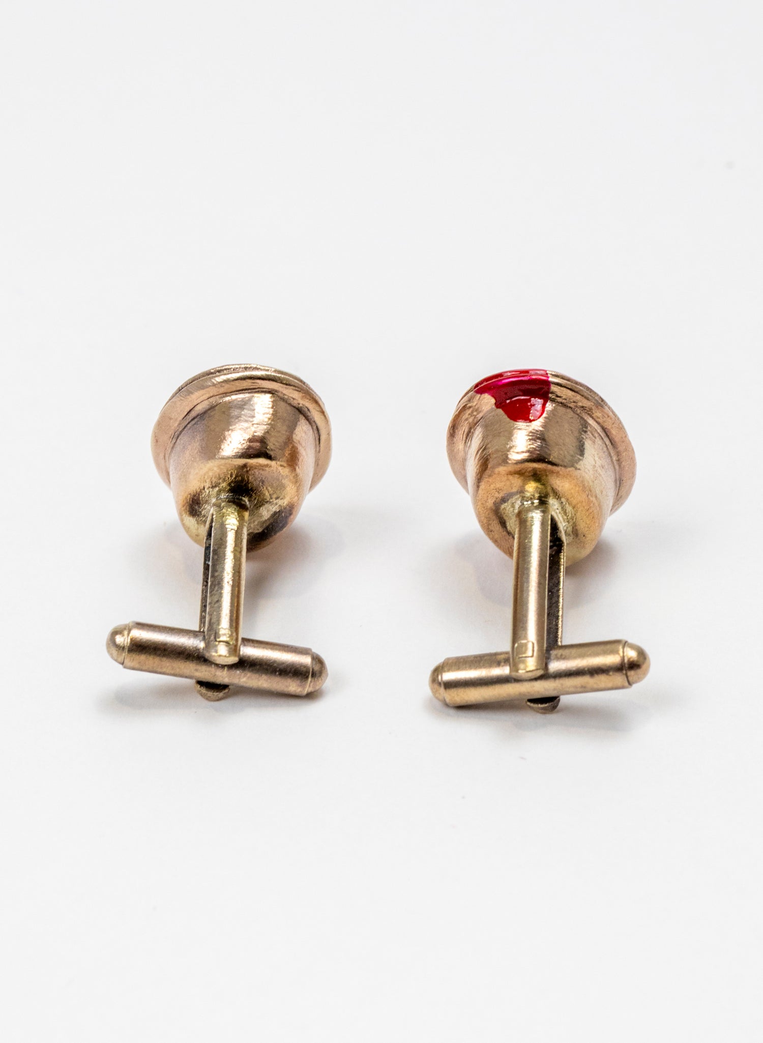 Bronze Meat Pie Cufflinks