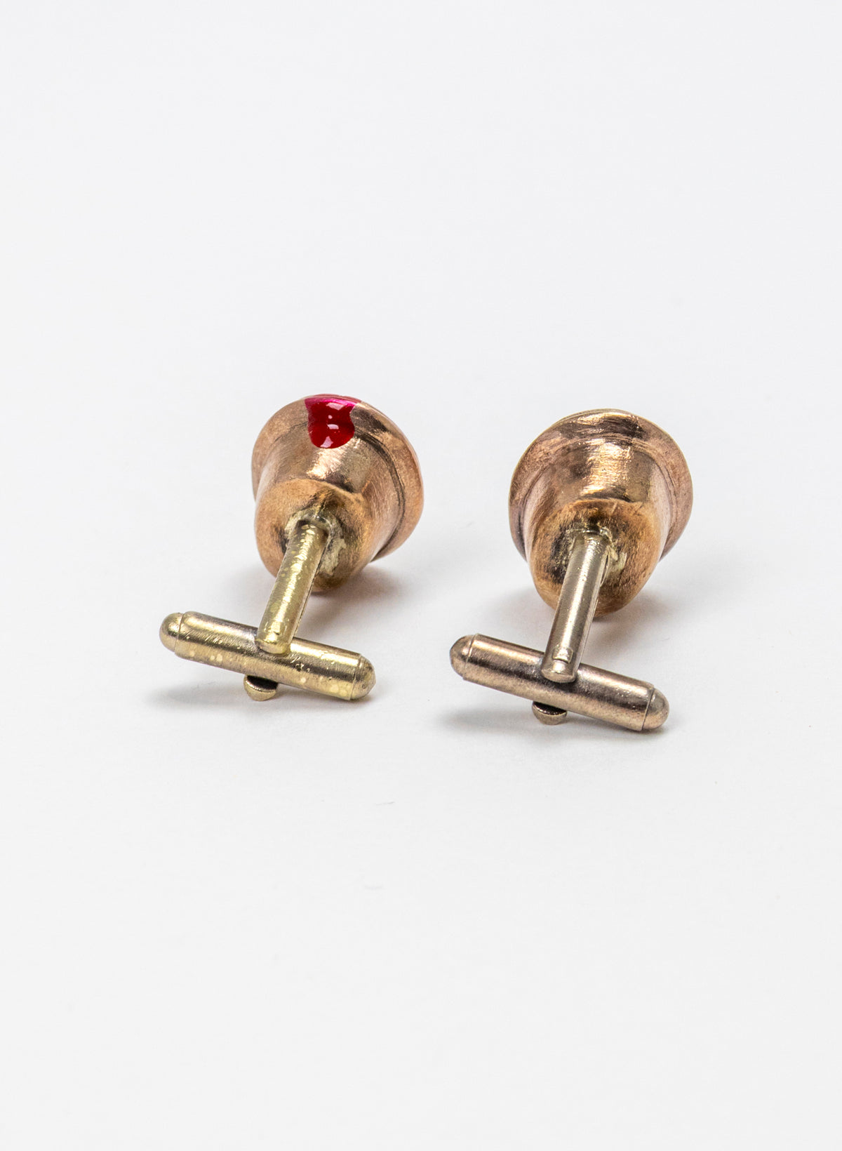 Bronze Meat Pie Cufflinks