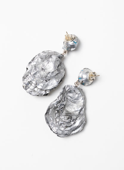 Pacific Oyster Stud Earrings