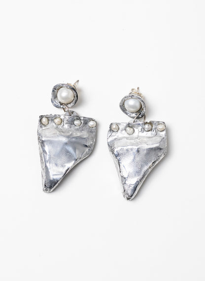 Found Stewart Island Stud Earrings