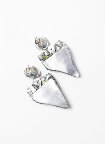 Found Stewart Island Stud Earrings