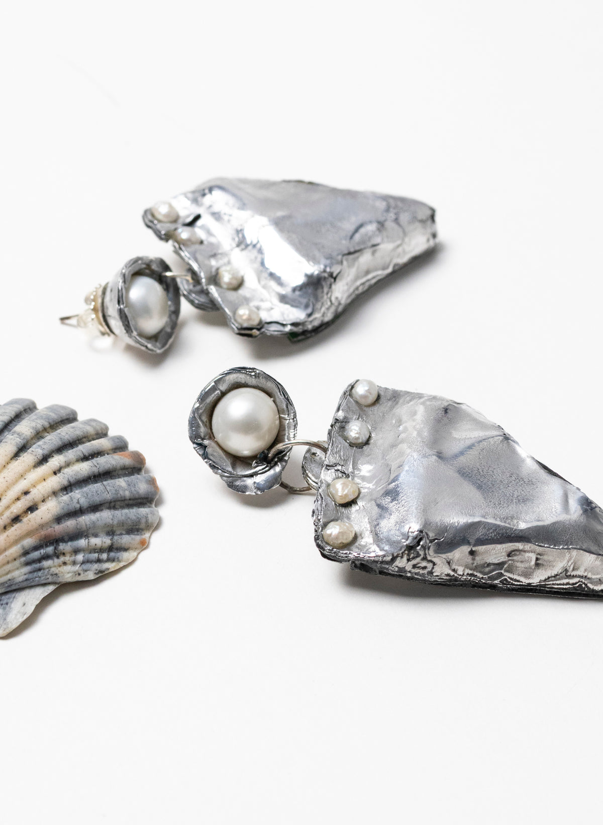 Found Stewart Island Stud Earrings