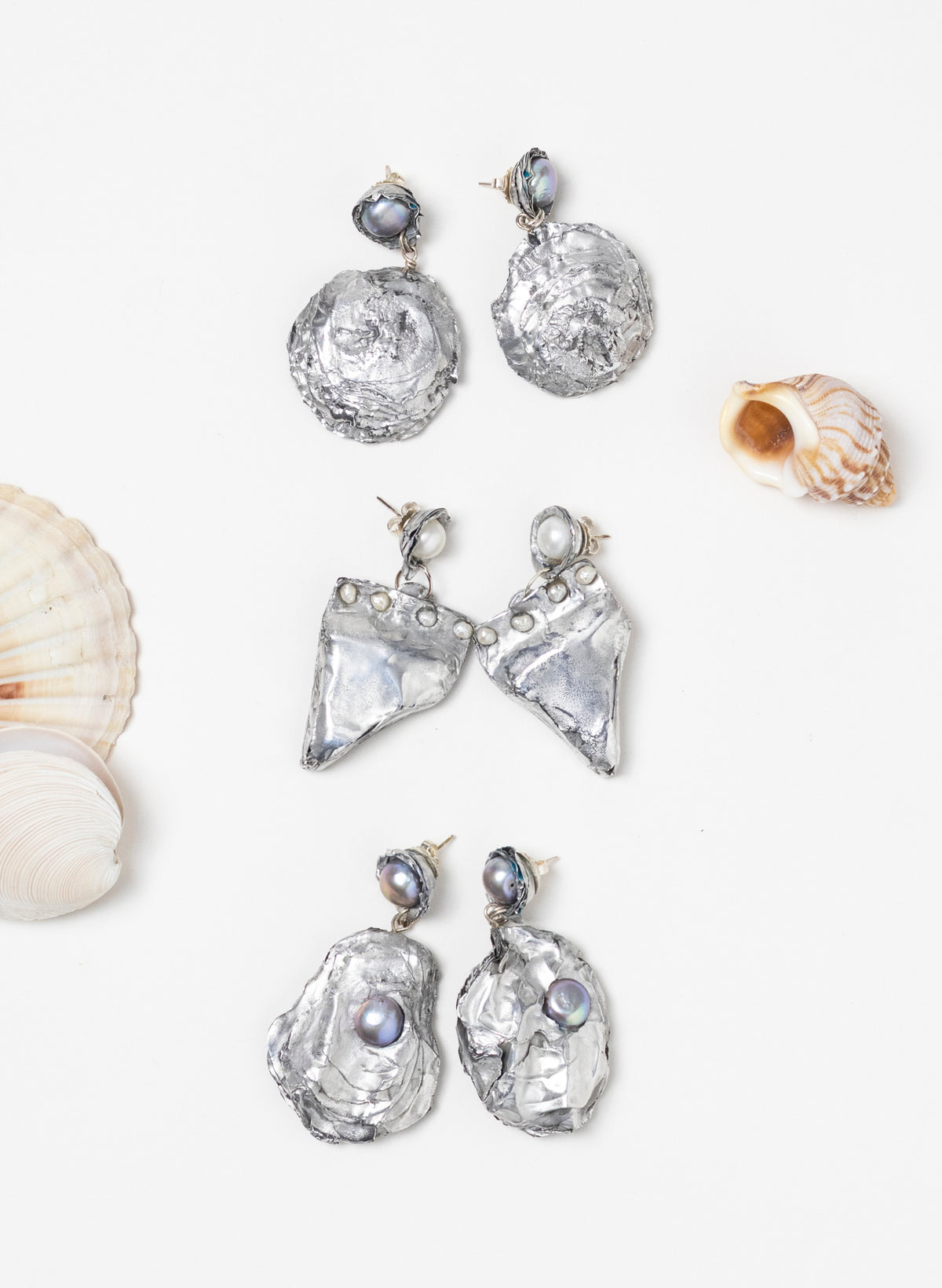Found Stewart Island Stud Earrings