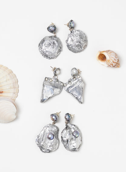 Found Stewart Island Stud Earrings
