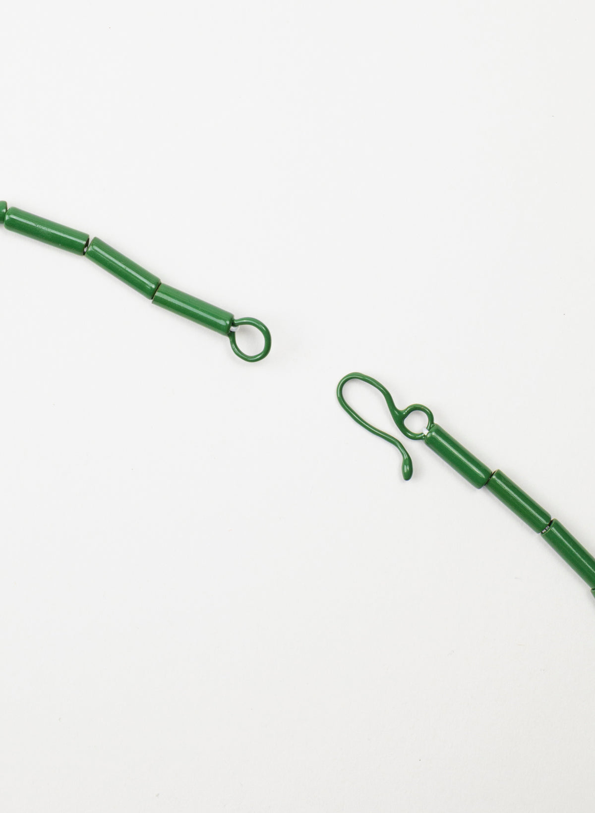 Green Powdercoated Kawakawa Necklace